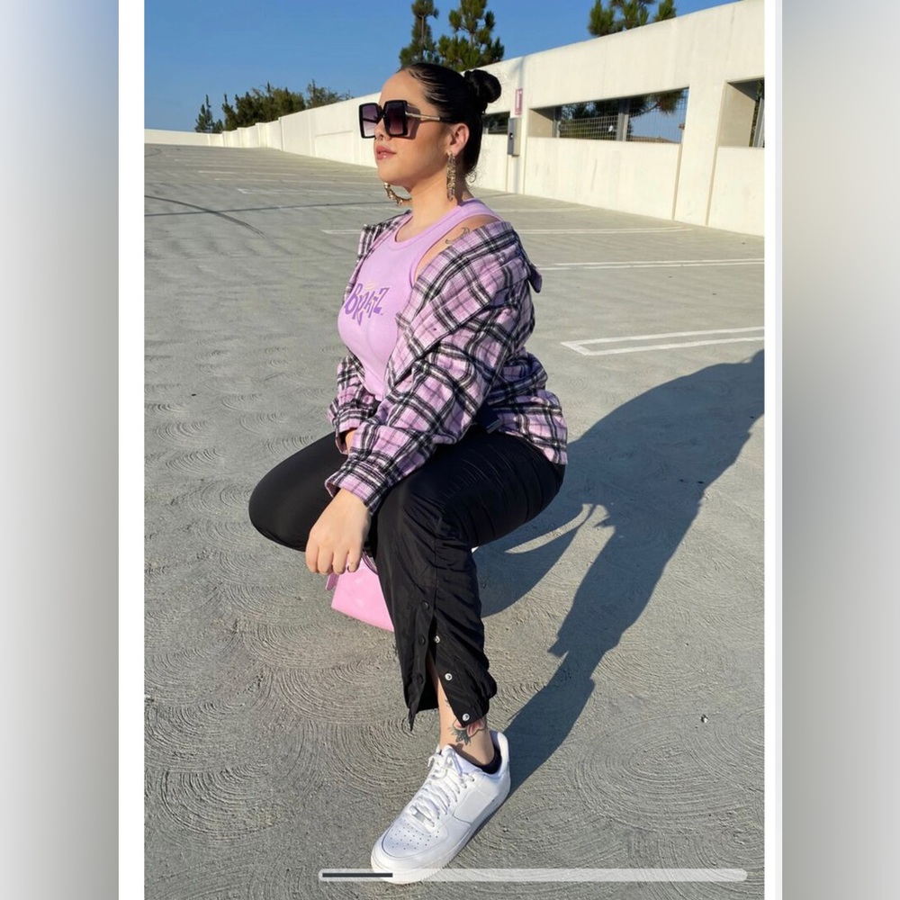 New With Tags Lavender Shacket